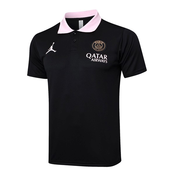 Polo PSG 2025/26 Negro Rosa